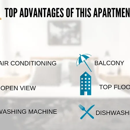 Apartament Nestor&jeeves - Duplex Palais Eugenie - Hyper Center - Shopping Area - Top Floor